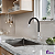 Torneira Flexível Gourmet Bancada Preta Luxo 1/4v COD-1129-8 - Imagem 6