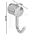 Cabide Luxo Super Ou Porta Toalha luxo 1 Gancho cod01 - Imagem 2