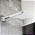 Ducha Chuveiro Inox Quadrada Cromado 20x20 Com Braço De 40cm Luxo - Imagem 2