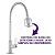 Torneira Gourmet de Cozinha Bancada Flexível 1/4 de Volta Cromada ABS COD-3027-8 - Imagem 4