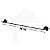 Kit Acessórios Para Banheiro Black Aço Inox 5 Peças Stander Preto Fosco - Imagem 8