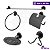 Kit Acessórios Para Banheiro Black Aço Inox 5 Peças Stander Preto Fosco - Imagem 11