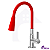 Torneira Gourmet Flexível Bancada Vermelha Para Cozinha 1/4v - Imagem 1