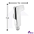 Ducha Higiênica Inox Quadrado Cromado 1/4 Volta Registro Metal - Imagem 4