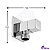 Ducha Higiênica Inox Quadrado Cromado 1/4 Volta Registro Metal - Imagem 5
