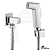 Ducha Higiênica Inox Quadrado Cromado 1/4 Volta Registro Metal - Imagem 9