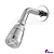 Chuveiro Slim ABS Articulado Cromado Ducha Para Banheiro -  Piscina - Jardim - Imagem 6