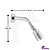 Chuveiro Slim ABS Articulado Cromado Ducha Para Banheiro -  Piscina - Jardim - Imagem 4