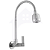 Torneira Gourmet de Cozinha Parede Flexível 1/4 de Volta Cromada ABS COD-3029-7 - Imagem 1
