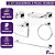 Kit de Acessórios para Banheiro Metal Inox ALTO PADRAO Qualidade KIT LUXUOSO - Imagem 2
