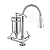 Torneira Flexível Gourmet Cromada Bancada Tubo Conic 2 Jatos COD-1133-8 - Imagem 4