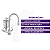 Torneira Flexível Gourmet Cromada Bancada Tubo Conic 2 Jatos COD-1133-8 - Imagem 2