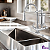Torneira Flexível Gourmet Cromada Bancada Tubo Conic 2 Jatos COD-1133-8 - Imagem 5