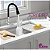 Torneira Gourmet Mesa Color Preta Flexível 2 Jatos Luxo COD-1125-8 - Imagem 2