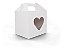 Caixa de Caneca de Papel com Coração Vazado - Imagem 2