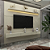 Home Royal 2.2 com LED Off White - Gelius Móveis - Imagem 1