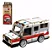 QUEBRA CABEÇA DE MADEIRA MDF 3D VEICULO AMBULANCIA - 19 PÇS - Imagem 2