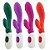 VIBRADOR PONTO G E CLITÓRIS - AZ CLARO - RECARREGÁVEL - 10 MODOS - Imagem 1