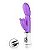 VIBRADOR DE PONTO G E CLITÓRIS - COR ROXA - RECARREGÁVEL - 12 NÍVEIS - Imagem 2