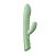 EXTASE - VIBRADOR VAI E VEM COM ESTÍMULO CLITORIANO - COR VERDE - Imagem 5