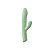EXTASE - VIBRADOR VAI E VEM COM ESTÍMULO CLITORIANO - COR VERDE - Imagem 3