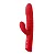 EXTASE - VIBRADOR VAI E VEM COM ESTÍMULO CLITORIANO - COR VERMELHO - Imagem 6