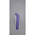 VIBRADOR PONTO G - ACETINADO NA COR LILÁS - Imagem 5