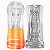 MASTURBADOR MASCULINO TEXTURIZADO CUP COLECTION - ORANGE - Imagem 1