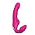STRAPLESS - VIBRADOR PONTO G PARA CASAIS - COR ROXA - Imagem 2