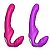 STRAPLESS - VIBRADOR PONTO G PARA CASAIS - COR ROXA - Imagem 1