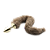 PLUG DOURADO COM RABO DE RAPOSA - TAMANHO P - Imagem 2