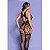 BODYSTOCKING ARRASTÃO COM STRASS - PRETO - Imagem 2