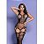 BODYSTOCKING ARRASTÃO COM STRASS - PRETO - Imagem 1