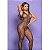 BODYSTOCKING MACACAO COM COSTAS ABERTAS - PRETO - Imagem 3