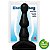 PLUG ANAL BI-FASE 13 X 2,5 CM COR PRETO - Imagem 1
