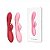 VIBRADOR DE PONTO G E CLITÓRIS - JACK RABBIT - COR VERMELHO - Imagem 3