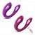 VIBRADOR DE CASAL - MOTOR DUPLO - CONTROLE REMOTO - Imagem 1