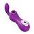 VIBRADOR E PULSADOR CLITORIANO - 2 EM 1 - COR VERMELHO - Imagem 4