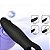 VIBRADOR COM ALÇA DE SEGURANÇA - RECARGA USB - COR PRETO - Imagem 6
