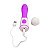 VIBRADOR 20 MODOS DE VIBRAÇÃO - RECARREGÁVEL - COR PURPLE - Imagem 3
