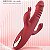 VIBRADOR SOBE E DESCE C/ESTIMULADOR CLITORIANO E ANAL - Imagem 4