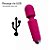 MINI VARINHA MÁGICA - 20 MODOS DE VIBRAÇÃO - COR ROXO - Imagem 1