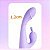 VIBRADOR PONTO G COM ESTIMULADOR DE CLITÓRIS - COR PURPLE - 10 MODOS DE VIBRAÇÃO - RECARGA USB - Imagem 3