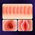 MASTURBADOR EM SILICONE COM FORMATO ANATOMICO FEMININO - Imagem 2