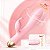 VIBRADOR COM ESTIMULADOR DE CLITÓRIS COM 2 MOTORES - COR VERDE - 10 MODOS DE VIBRAÇÃO - RECARREGÁVEL - Imagem 6