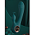 VIBRADOR COM ESTIMULADOR DE CLITÓRIS COM 2 MOTORES - COR VERDE - 10 MODOS DE VIBRAÇÃO - RECARREGÁVEL - Imagem 3