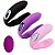 VIBRADOR DE CASAL COM CONTROLE REMOTO - COR ROSA - Imagem 1