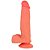 PRÓTESE DUPLA CAMADA, SACO ESCROTAL E VENTOSA REMOVIVEL - 22CM - Imagem 3