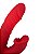 VIBRADOR COM ESTIMULADOR FORMATO BOCA- 3 MOTORES - SOBE E DESCE - Imagem 3