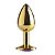 PLUG ANAL LUST METAL GOLD DIAMOND - Imagem 3